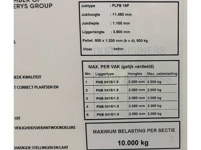 Stow - palletstelling 12x120 - afbeelding 7 van  17