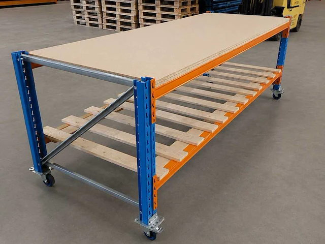 Stow - verrijdbare werkbank 2600x1000x1000mm - afbeelding 3 van  8