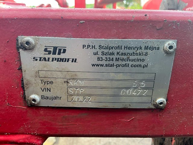 Stp 5500 cultivator/woeler - afbeelding 8 van  16