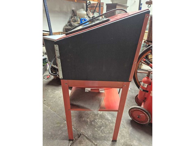 Straal cabine, rood - afbeelding 2 van  3