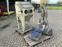 Straalcabine en afzuiginstallatie (2x) - afbeelding 1 van  17