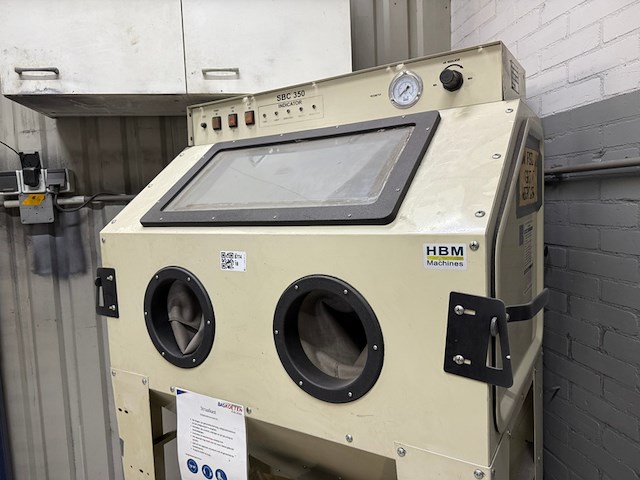 Straalcabine hbm, sbc 350, bouwjaar 2010 - afbeelding 6 van  10