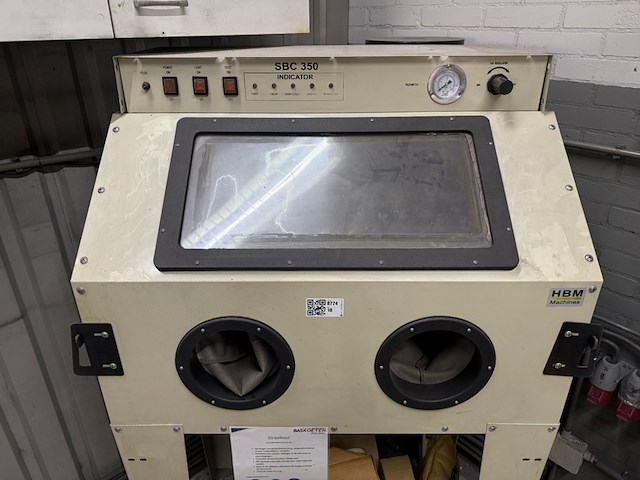 Straalcabine hbm, sbc 350, bouwjaar 2010 - afbeelding 7 van  10