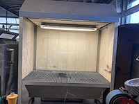 Straalcabine met slijpkast - afbeelding 10 van  11