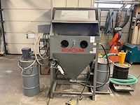 Straalcabine met slijpkast - afbeelding 3 van  11