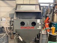 Straalcabine met slijpkast - afbeelding 6 van  11