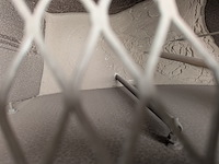 Straalcabine met zandblazer holland mineraal bv, 42 24, bouwjaar 2000 - afbeelding 3 van  17