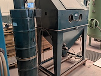 Straalcabine met zandblazer holland mineraal bv, 42 24, bouwjaar 2000 - afbeelding 11 van  17