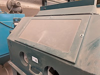 Straalcabine met zandblazer holland mineraal bv, 42 24, bouwjaar 2000 - afbeelding 15 van  17