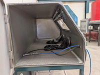 Straalcabine met zandblazer - afbeelding 3 van  16