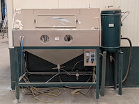 Straalcabine met zandblazer - afbeelding 1 van  16