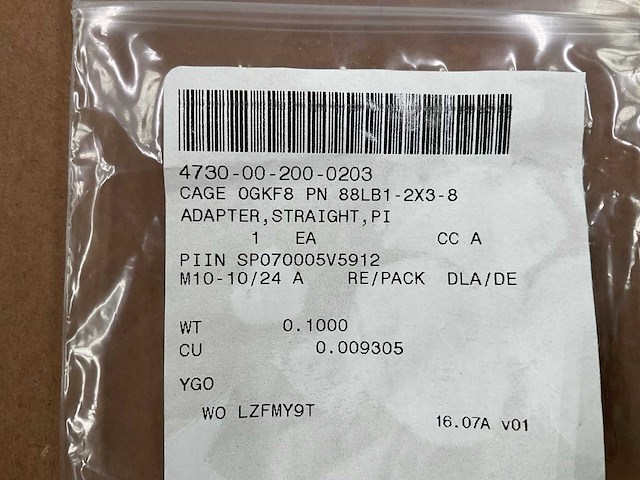 Straight pipe adapter (6x) - afbeelding 3 van  4