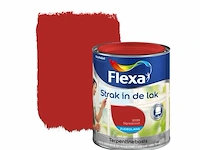 Strak in de lak signaalrood zijdeglans, flexa, signaalrood, 750 ml