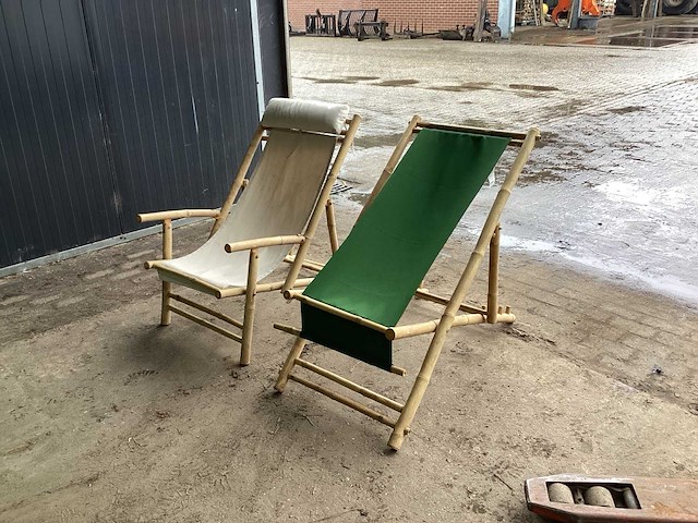 Strand stoelen (10x) - afbeelding 1 van  6