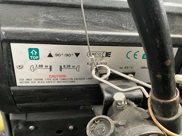 Strand studio 2 kw po spotlight (3x) - afbeelding 5 van  7