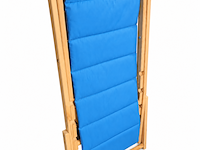 Strandstoel, ligstoel, blauw - afbeelding 3 van  3
