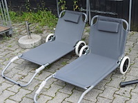Strandstoelen - 2 stuks - afbeelding 1 van  1