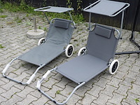 Strandstoelen - 2 stuks - afbeelding 1 van  1