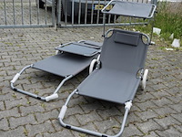 Strandstoelen v.v. zonneklep - afbeelding 1 van  1