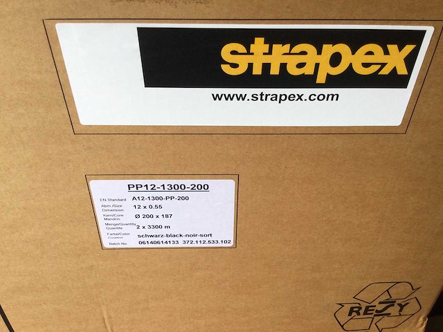Strapex - rollen pp band, omsnoeren van dozen met goederen (2x) - afbeelding 4 van  4