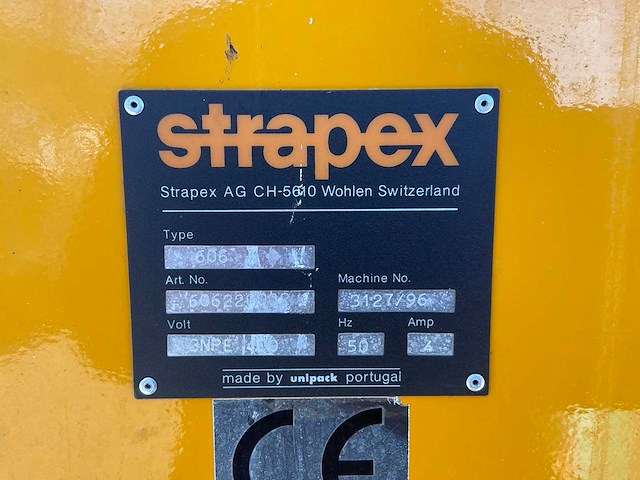 Strapex 606 palletfoliewikkelaar - afbeelding 7 van  7