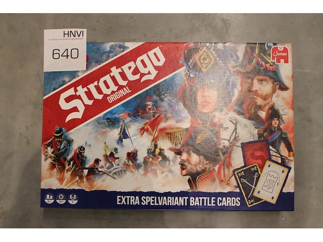 Strategisch spel jumbo stratego. - afbeelding 1 van  1