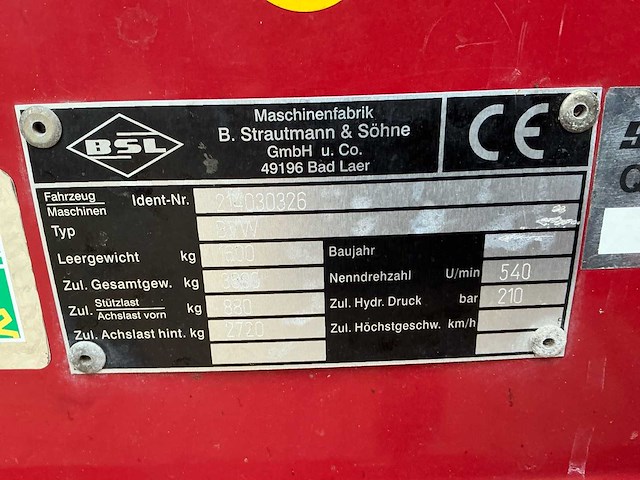 Straumann bvw voerdoseerwagen - afbeelding 17 van  25