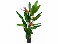 Strelitzia kunstplant (160cm hoog) (2x) - afbeelding 2 van  4