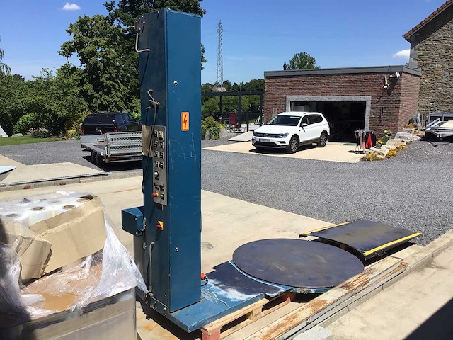 Strema h1500 plastic folieverpakkingsmachines op pallets - afbeelding 10 van  13