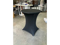 Stretch standing table cover (10x) - afbeelding 3 van  3