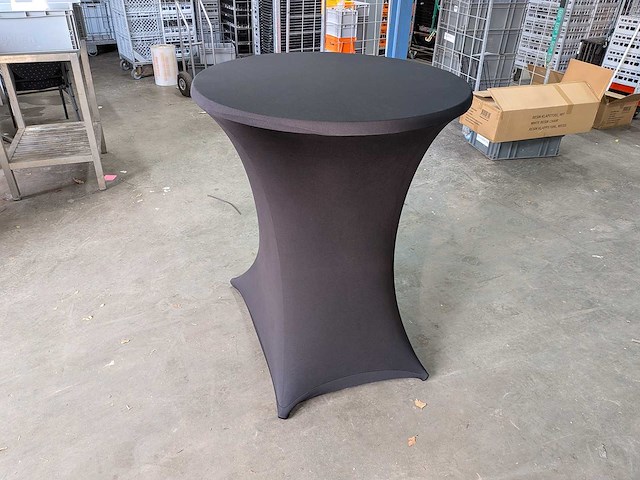 Stretch standing table cover (10x) - afbeelding 1 van  3
