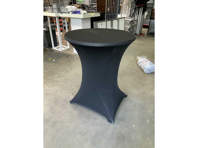 Stretch standing table cover (10x) - afbeelding 2 van  2