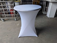 Stretch standing table cover (10x) - afbeelding 1 van  5