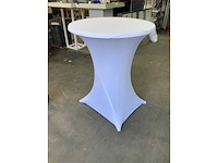 Stretch standing table cover (10x) - afbeelding 2 van  5