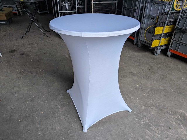 Stretch standing table cover (10x) - afbeelding 1 van  7