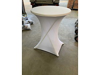 Stretch standing table cover (10x) - afbeelding 2 van  7