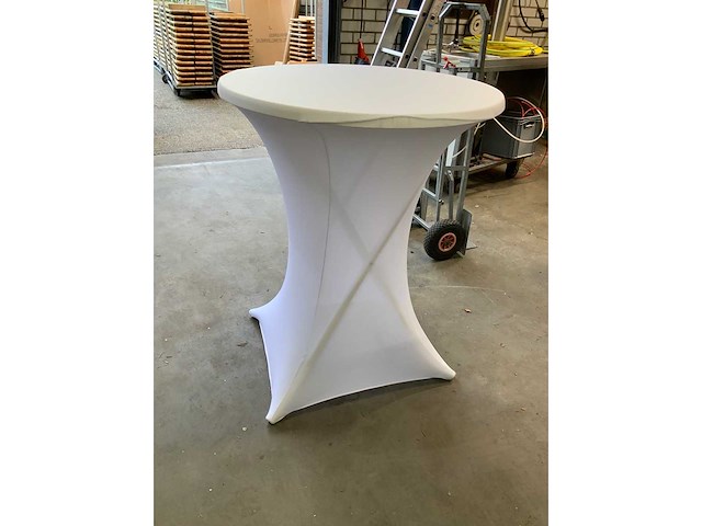 Stretch standing table cover (10x) - afbeelding 3 van  7