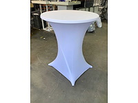 Stretch standing table cover (10x) - afbeelding 1 van  1