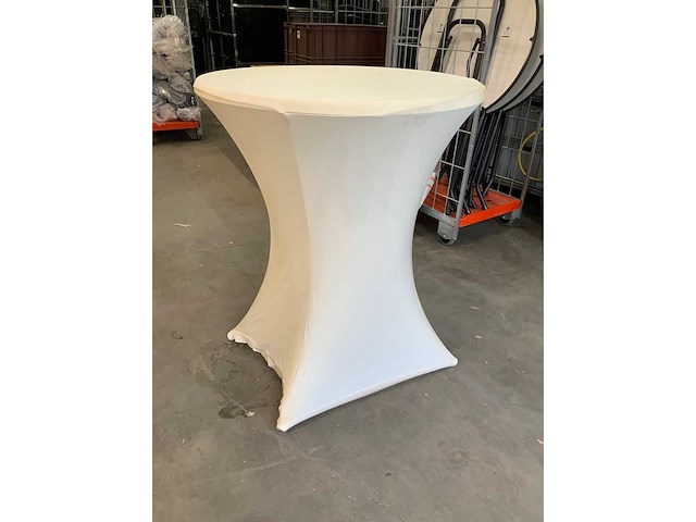 Stretch standing table cover (10x) - afbeelding 3 van  6