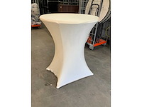 Stretch standing table cover (10x) - afbeelding 3 van  6