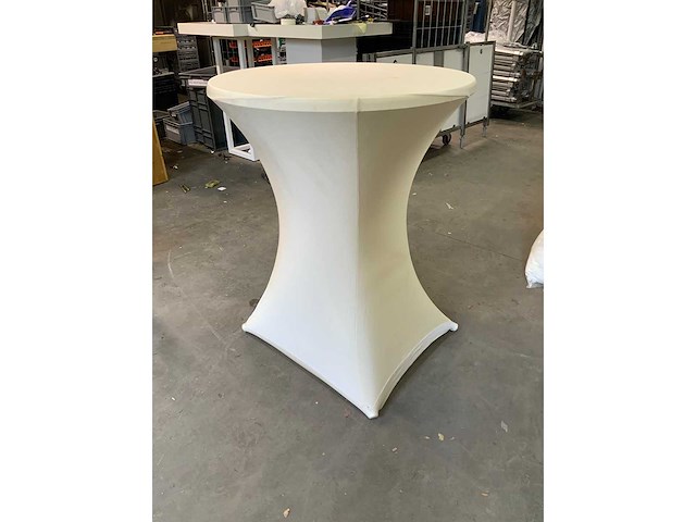 Stretch standing table cover (10x) - afbeelding 4 van  6