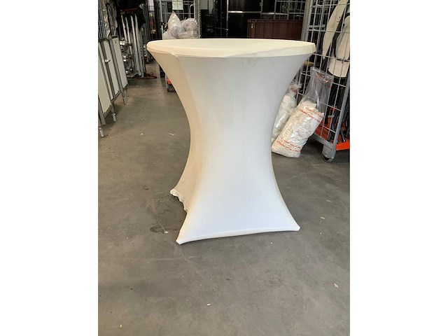 Stretch standing table cover (10x) - afbeelding 1 van  2