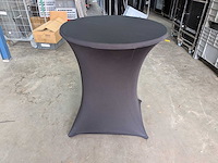 Stretch standing table cover (10x) - afbeelding 1 van  5
