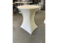 Stretch standing table cover (7x) - afbeelding 4 van  6