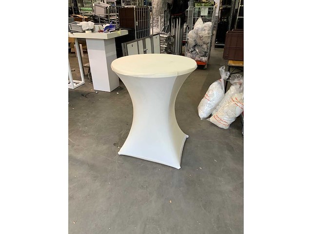 Stretch standing table cover (7x) - afbeelding 5 van  6