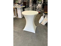 Stretch standing table cover (7x) - afbeelding 5 van  6