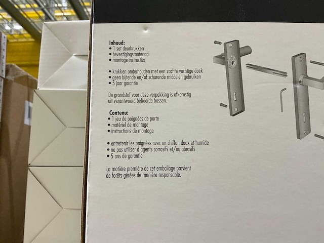 Stretto langschild sleutelgat deurbeslag (9x) - afbeelding 4 van  4