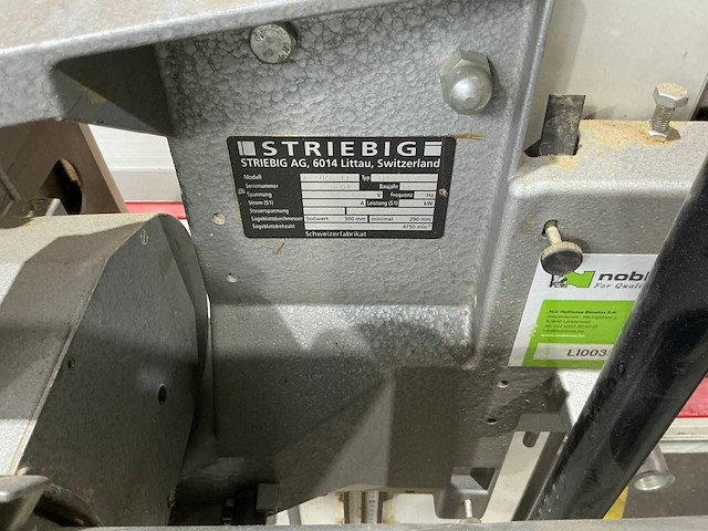 Striebig - 1995 - econom ii 4192 - verticale platenzaag - afbeelding 3 van  11