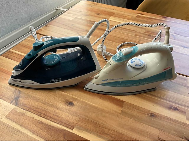 Strijkplank (3x),wasrek, strijkijzer - afbeelding 3 van  5