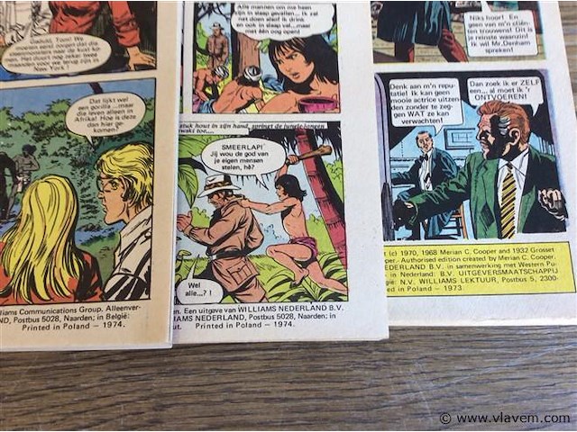 Strip 3stuks oa king kong - afbeelding 2 van  2